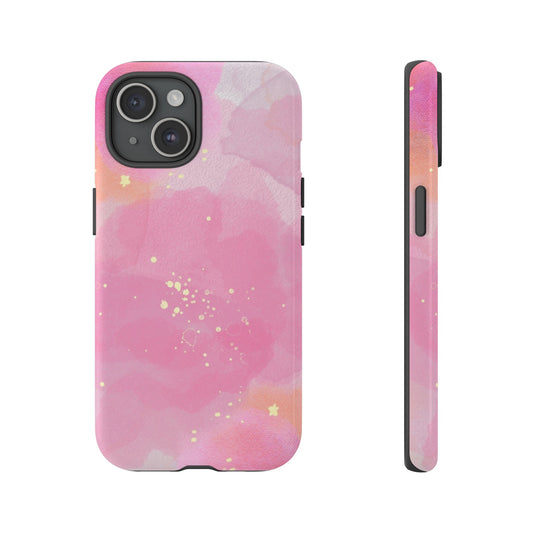 Pink Water Color iPhone Case
